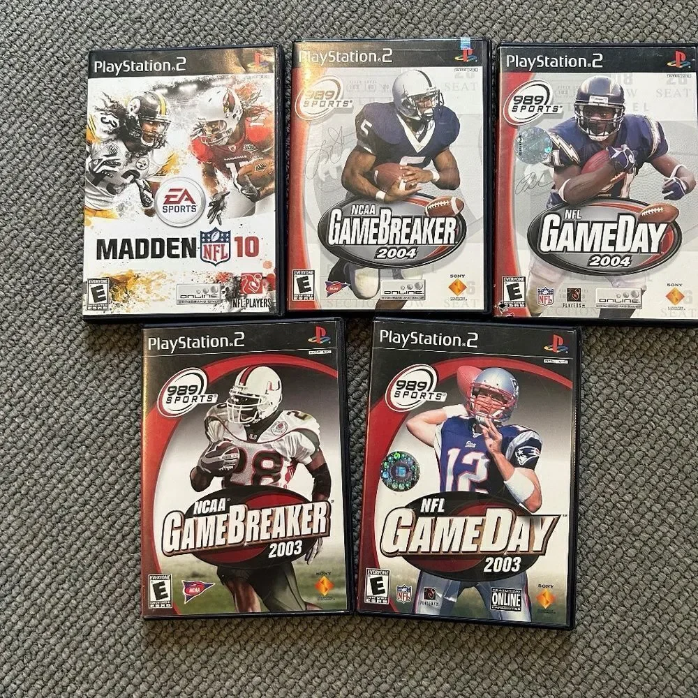 PlayStation2 football games - 5